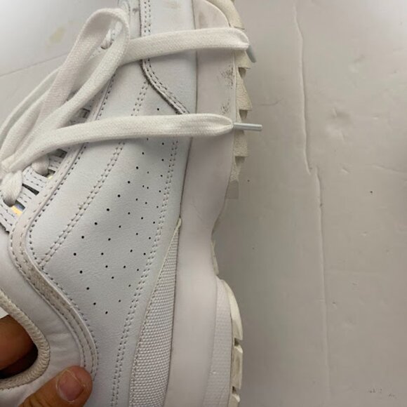 Fila White Iridescent Holographic Disruptor 2 Premium Women’s Sneakers Size 8.5 - Picture 15 of 16